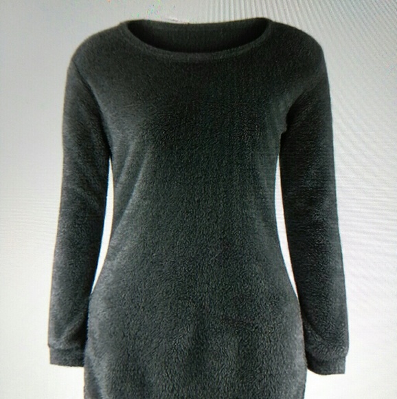 CELMIA OVERSIZED SWEATER/Brown on Left - Picture 3 of 8